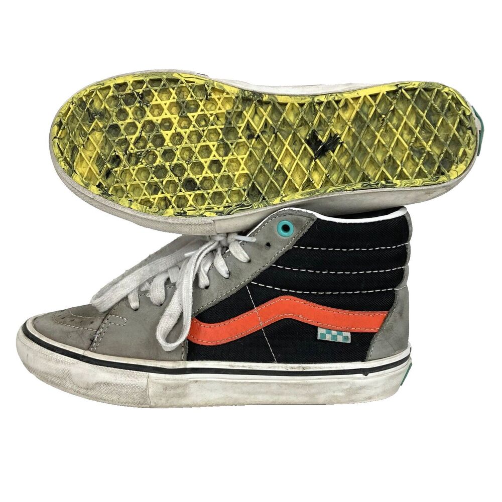 Vans OTW UltraCush - Sk8-Hi - Men's Sz 6.5 - Gray Leather - High Top Sneakers